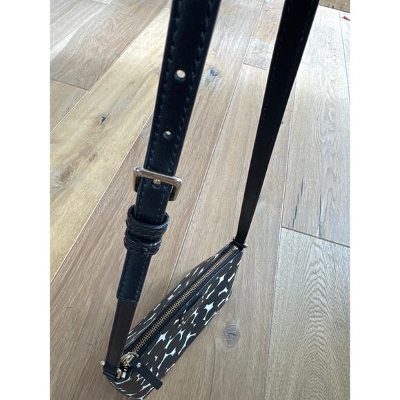 Kate Spade Black and Cream Crossbody Bag - Picture 5 of 9